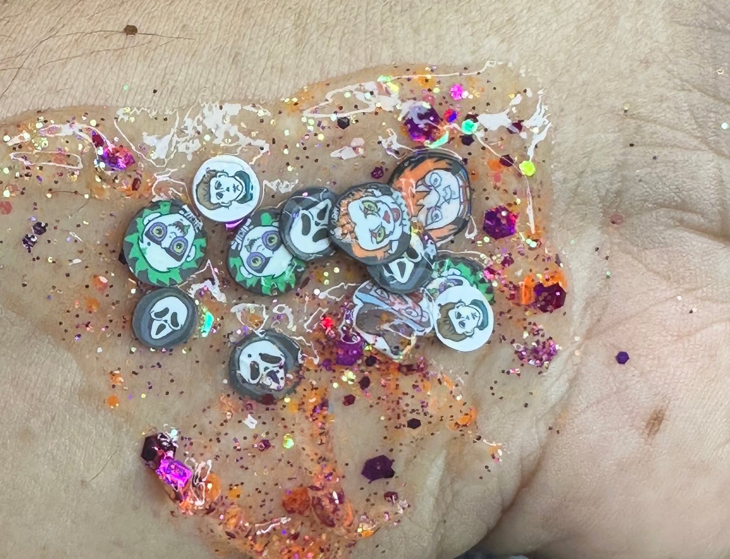 Halloween Glitter gel