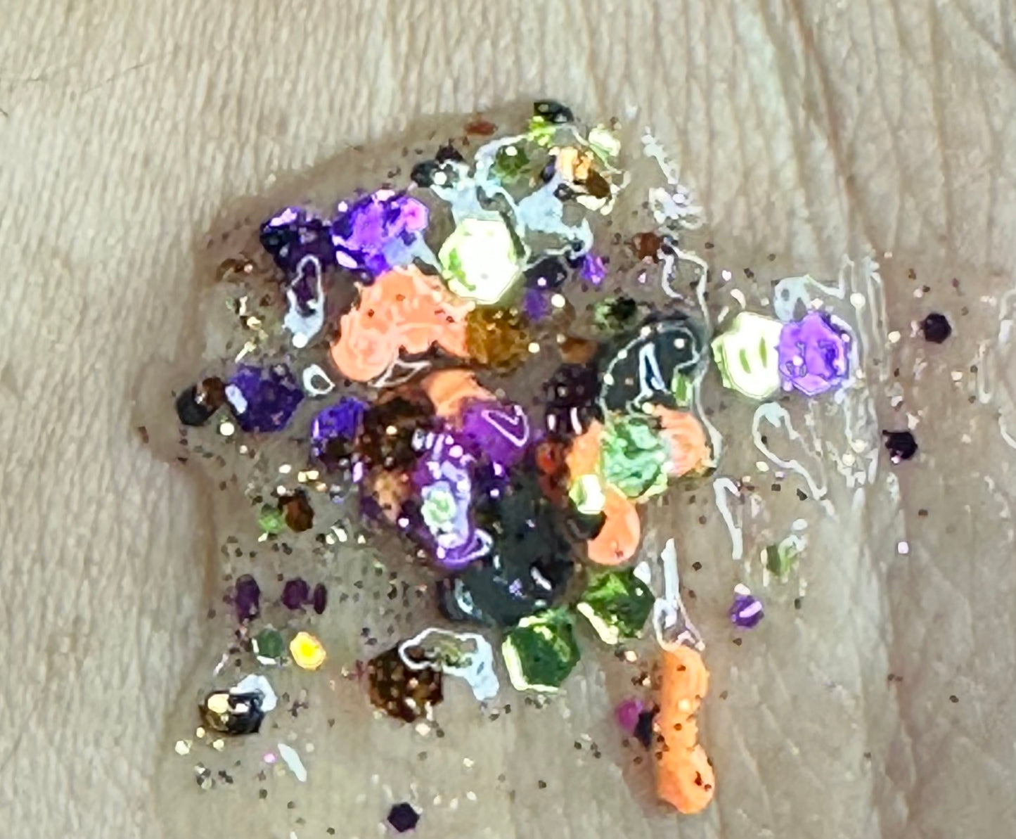 Halloween Glitter gel