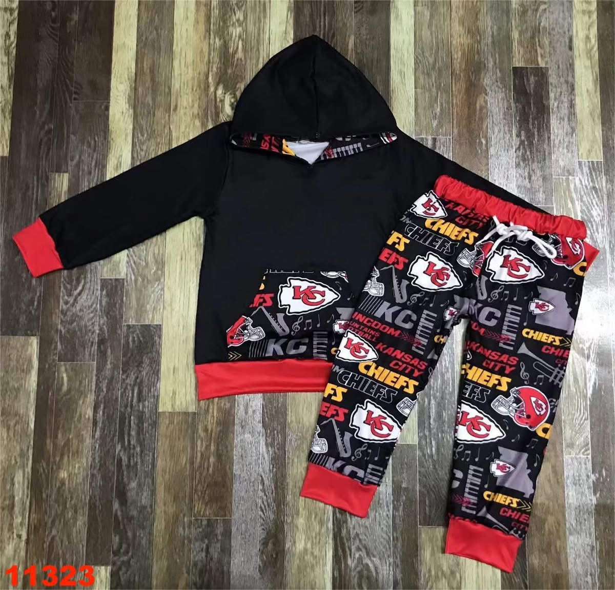 September-preorder-2025-End -chiefs with black hoodie