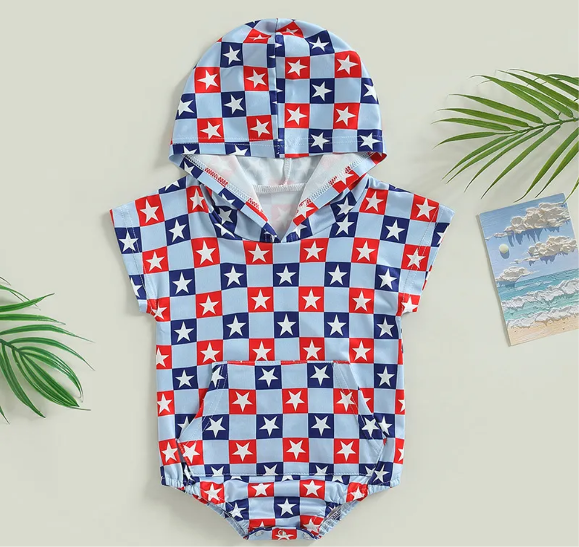 Wall Sale-4th bubble romper b0y