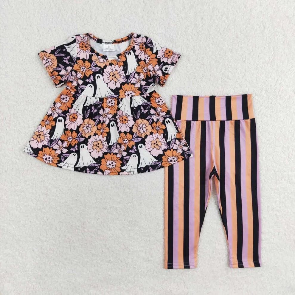 September-preorder-2025-Aier-ghost flower shirt with stripe pants