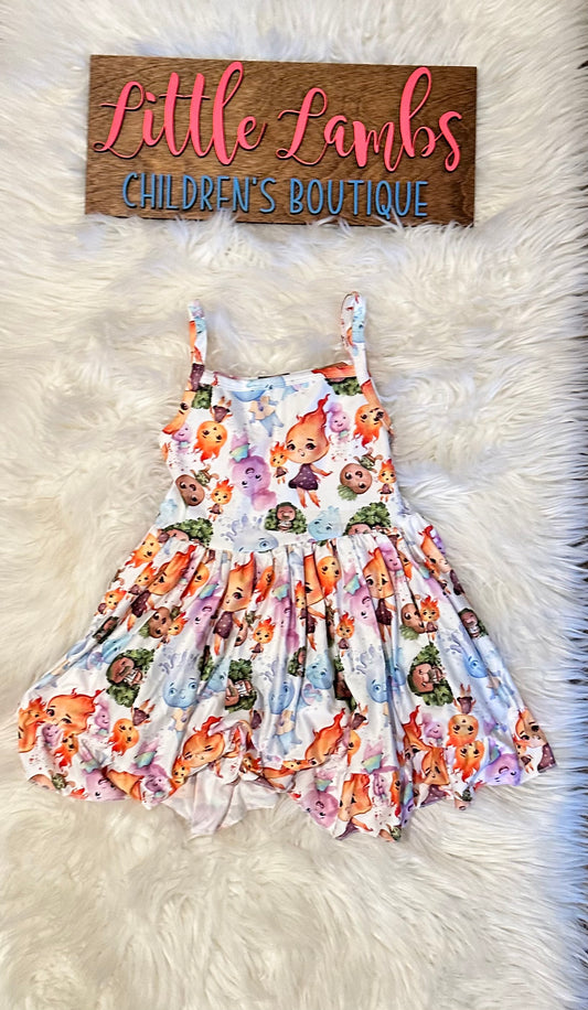 LL custom element dress