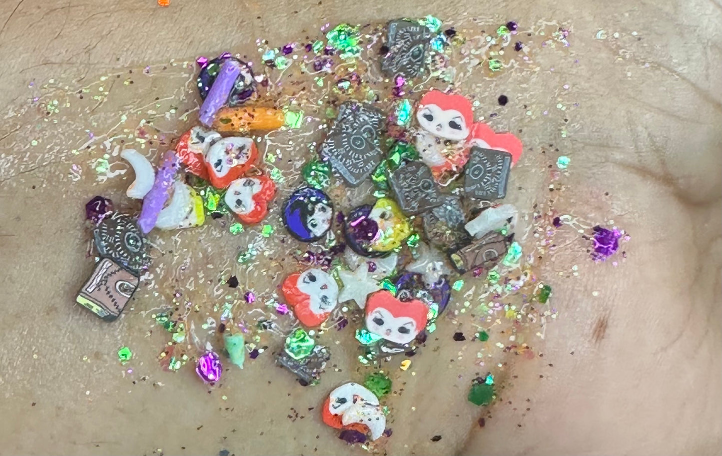Halloween Glitter gel