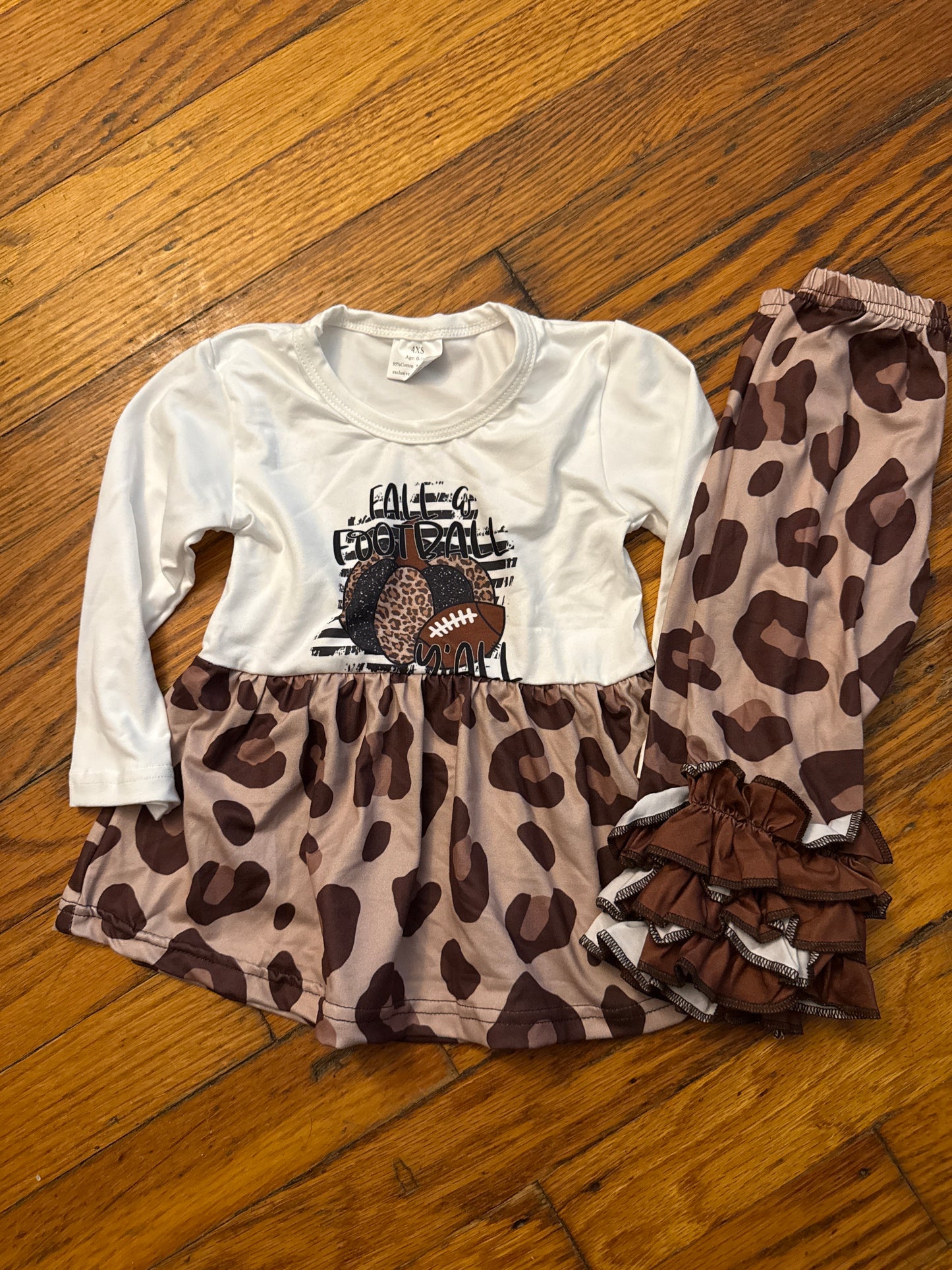 Fall & Football Girls Set RTS