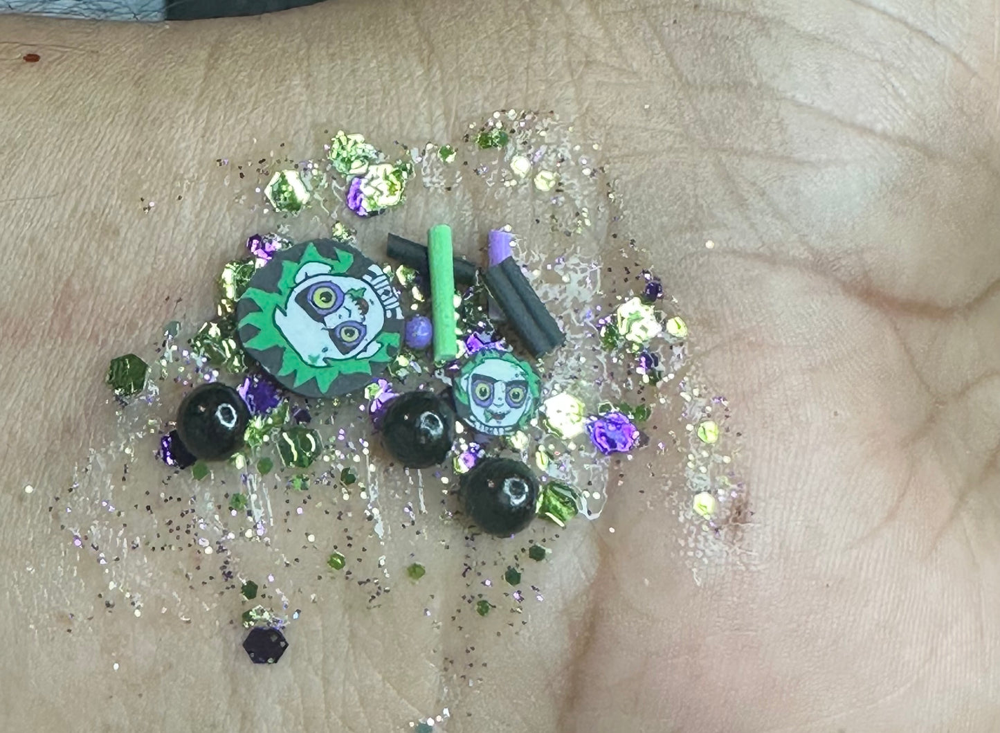 Halloween Glitter gel