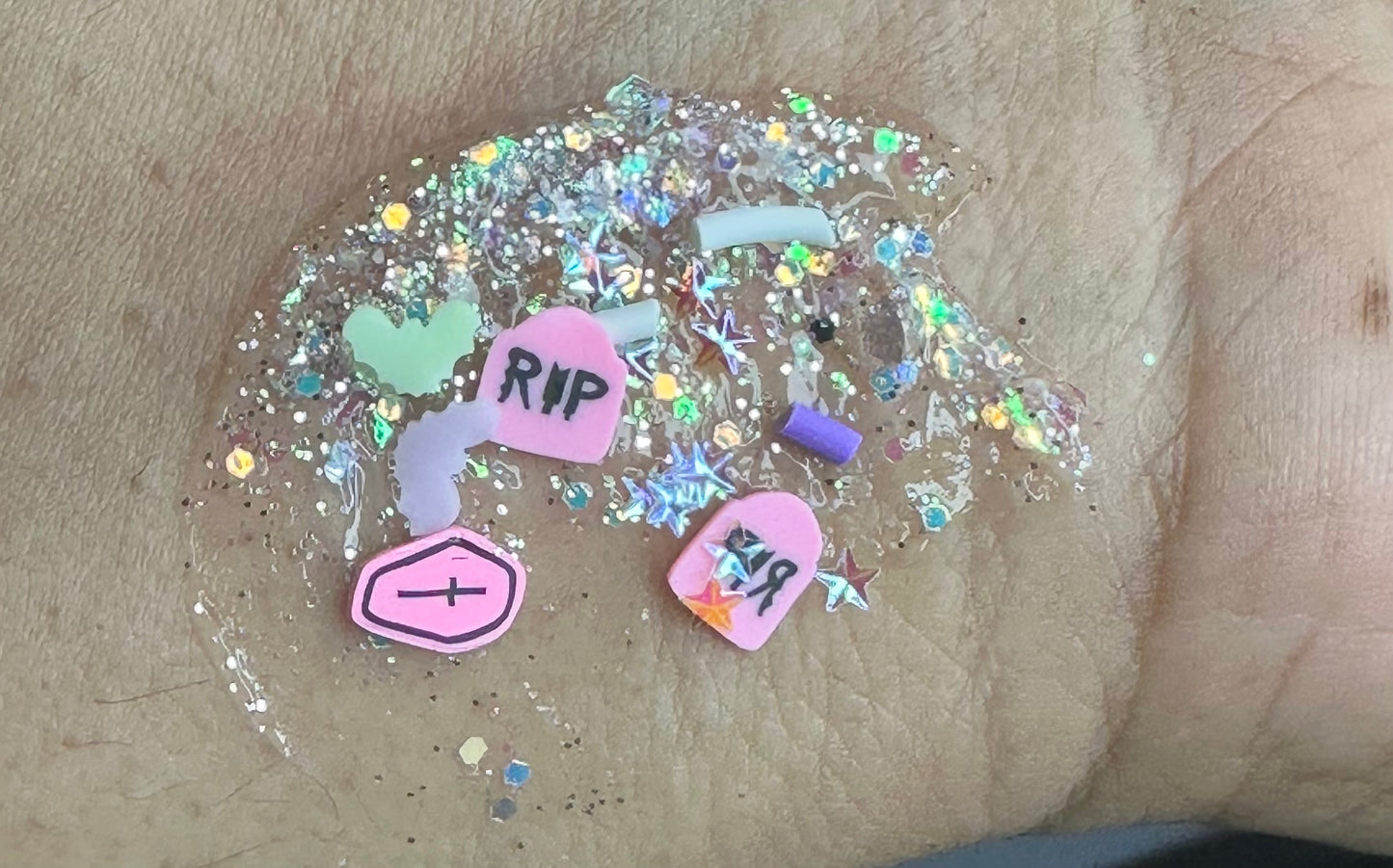 Halloween Glitter gel