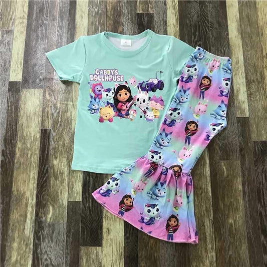 October2025preorder-mint shirt with purple gabby with bells