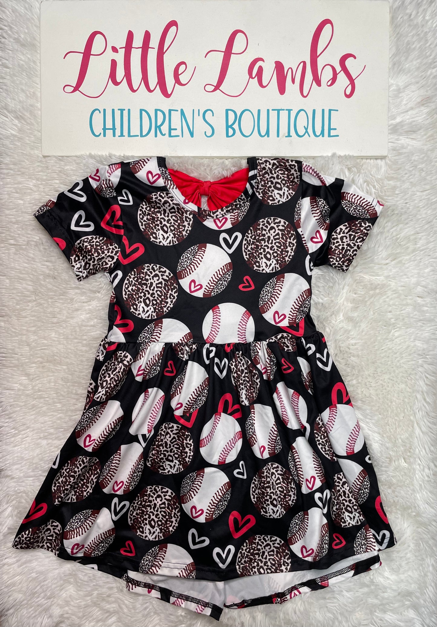 Cheetah Baseball Dress