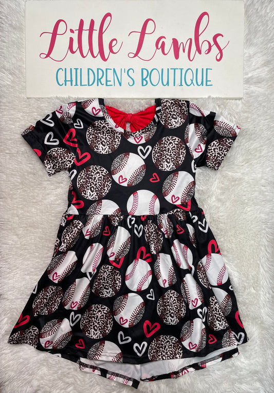 Cheetah Baseball Dress