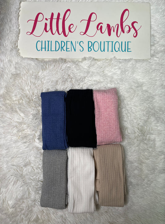 Criss-Cross Sweater Tights