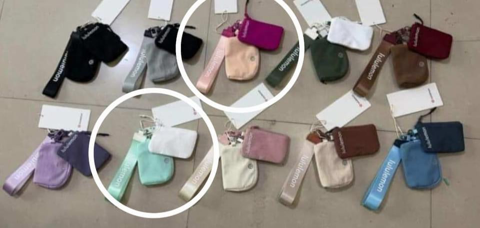 Lulumelo key chain and coin purse