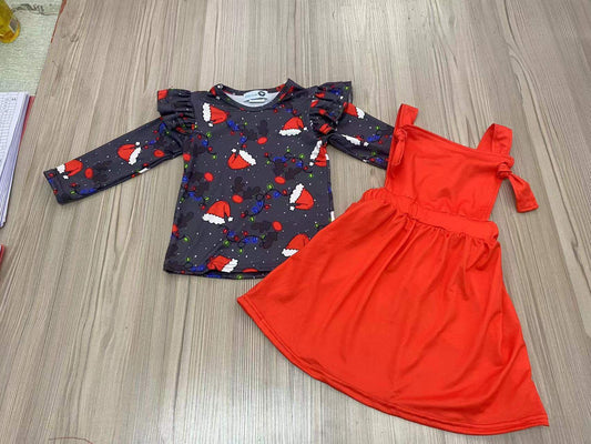 LL custom- Christmas Hat Dress