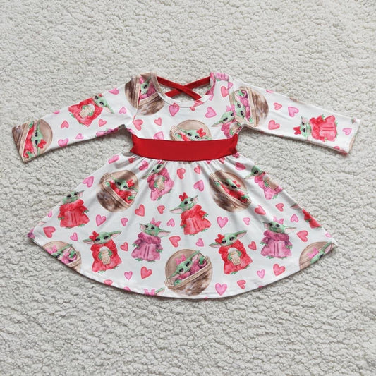 Valentine’s Yoda sweetheart dress