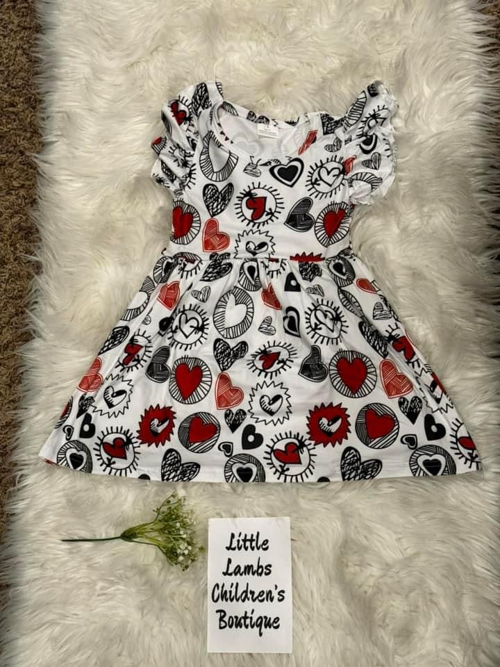 Heart dress 2t