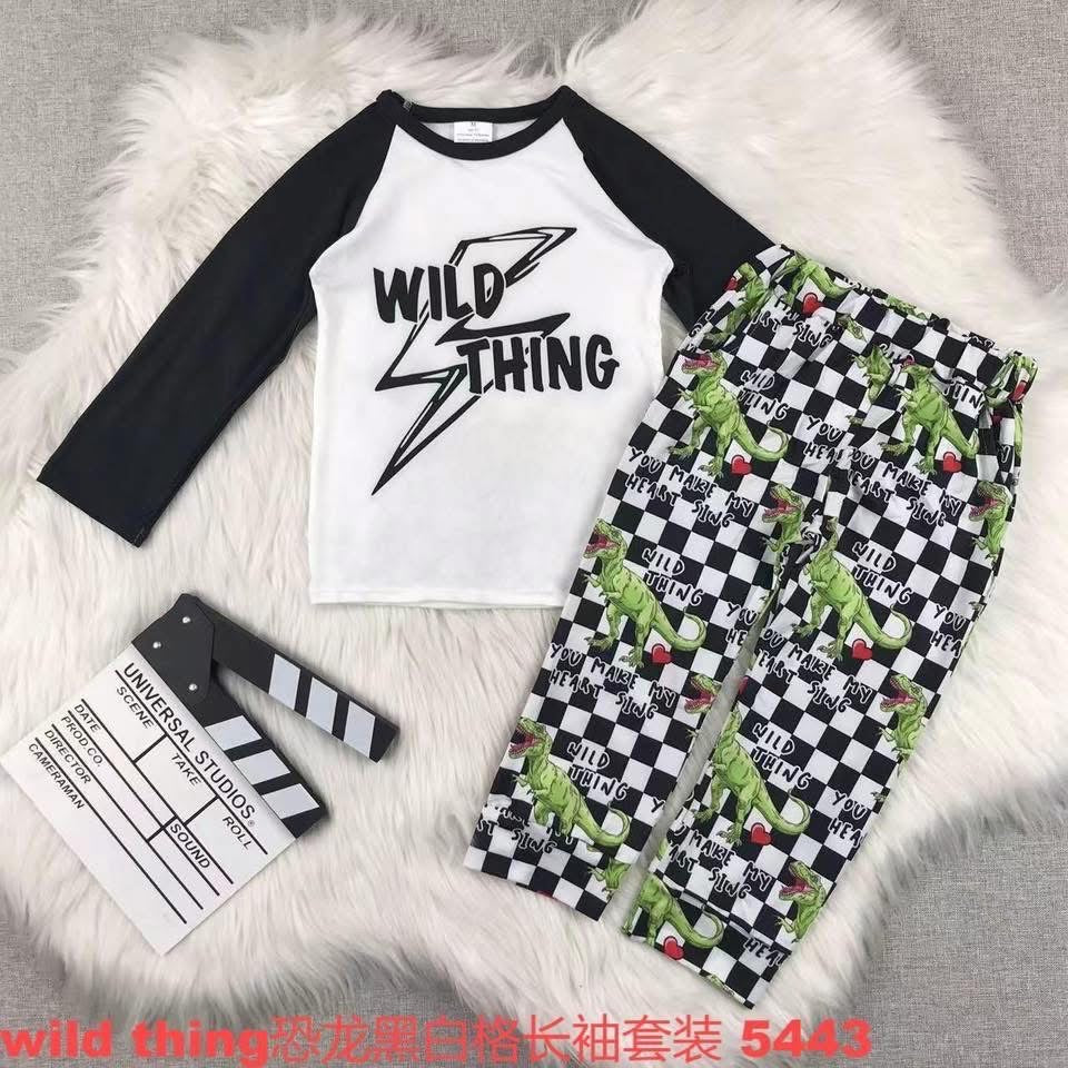 September-preorder-2025-clearance-boys wild thing shirt with pants