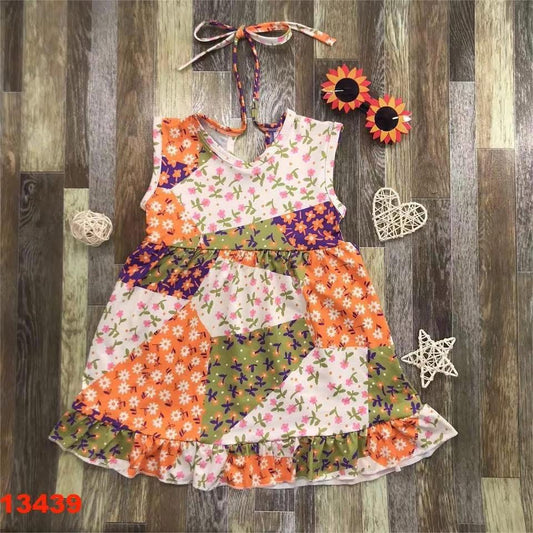September-preorder-2025-clearance-fall patchwork dress