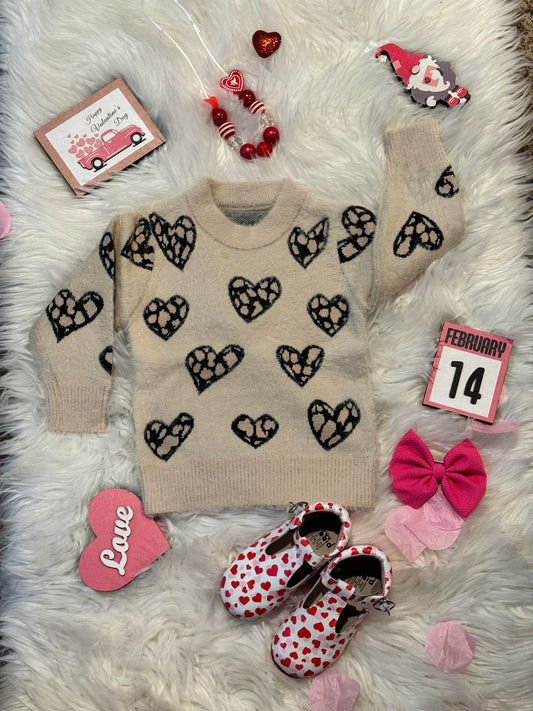 Heart sweater