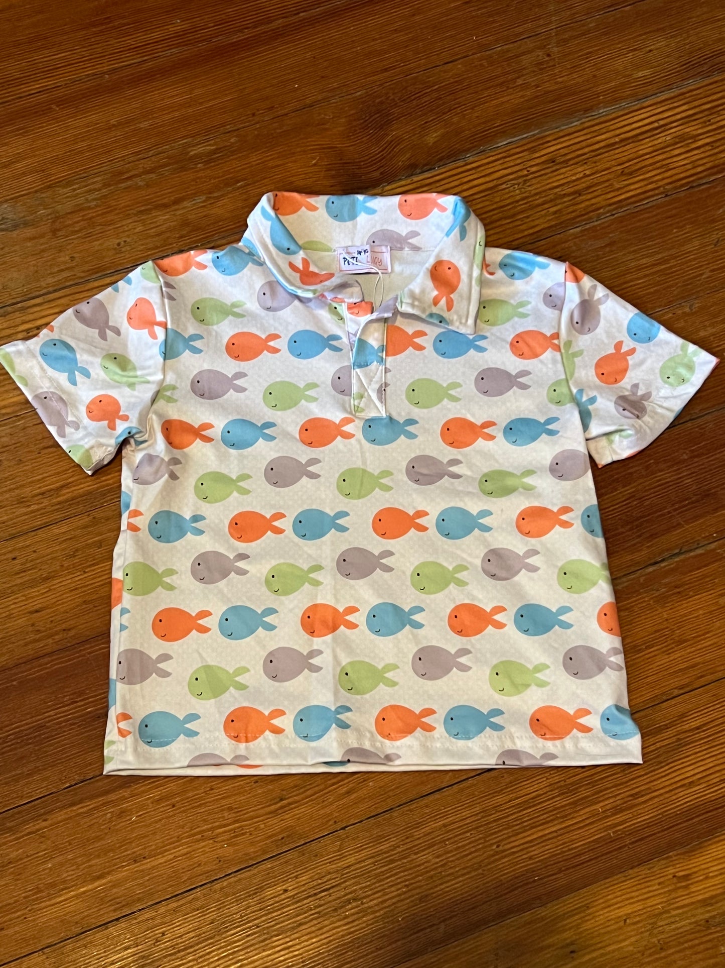 Pete and Lucy- White Fish Polo