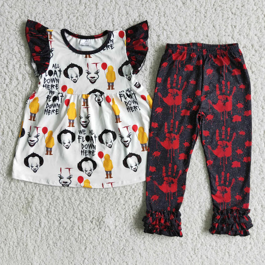 Girl’s IT Killer Clown Outfit