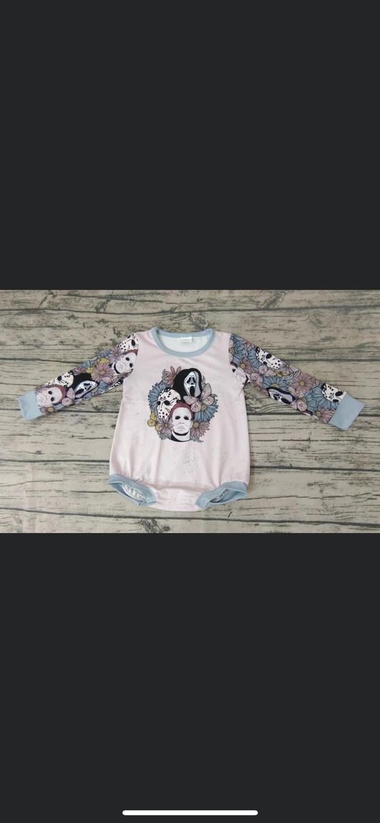 Pastel, Ghostface, Jason Voorheese, Michael Myers Romper