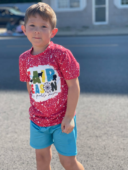 LL customs - Summer vibe State fair short set