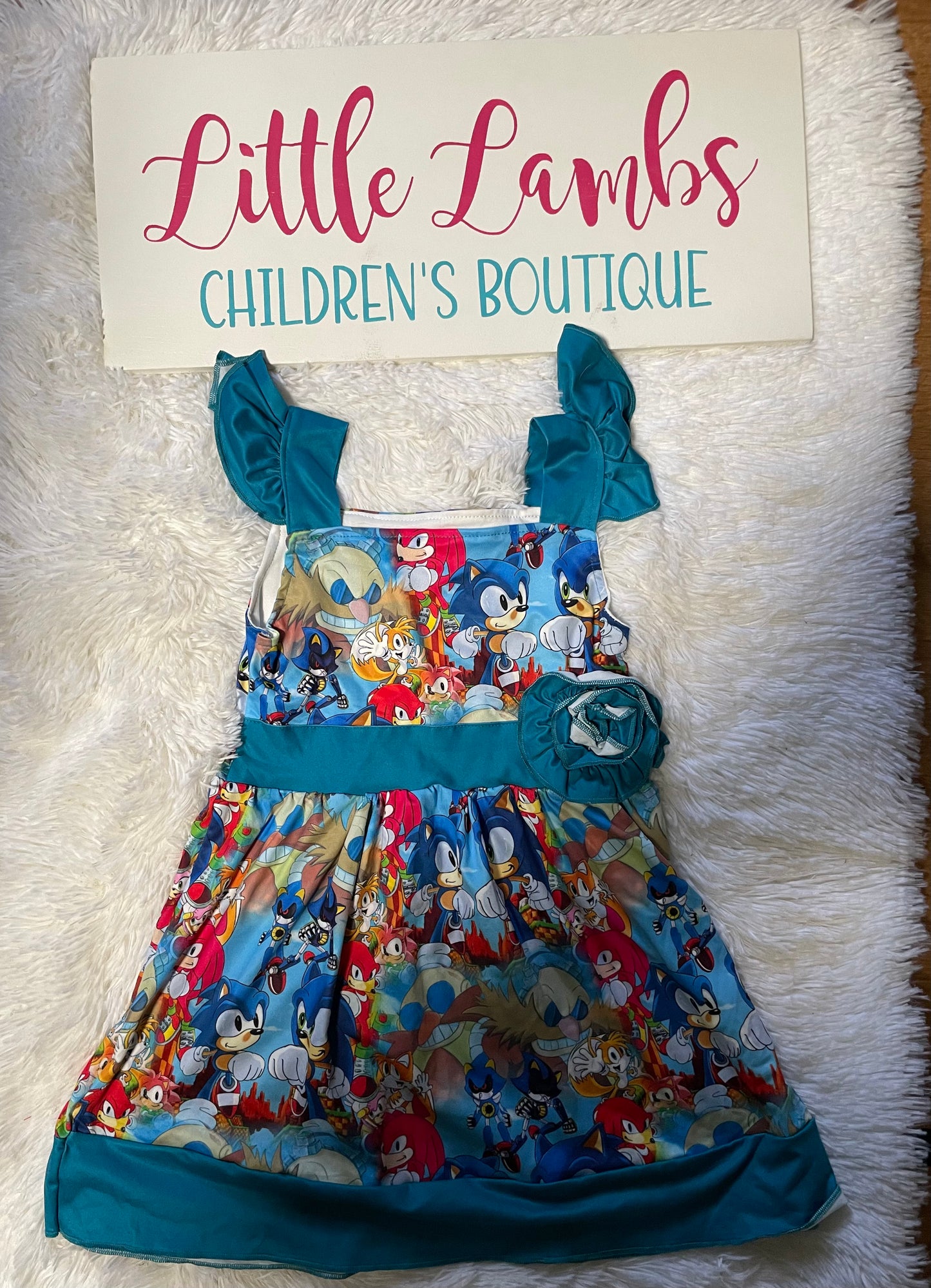 Sonic dress Little lambs