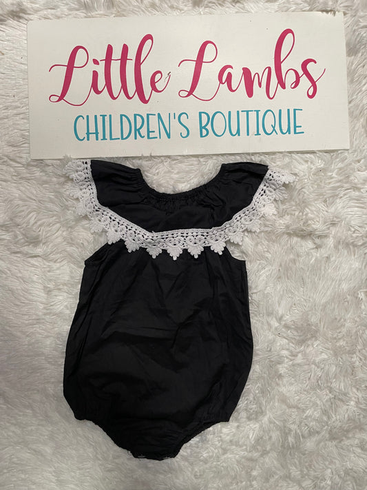 Black Lace Onesie