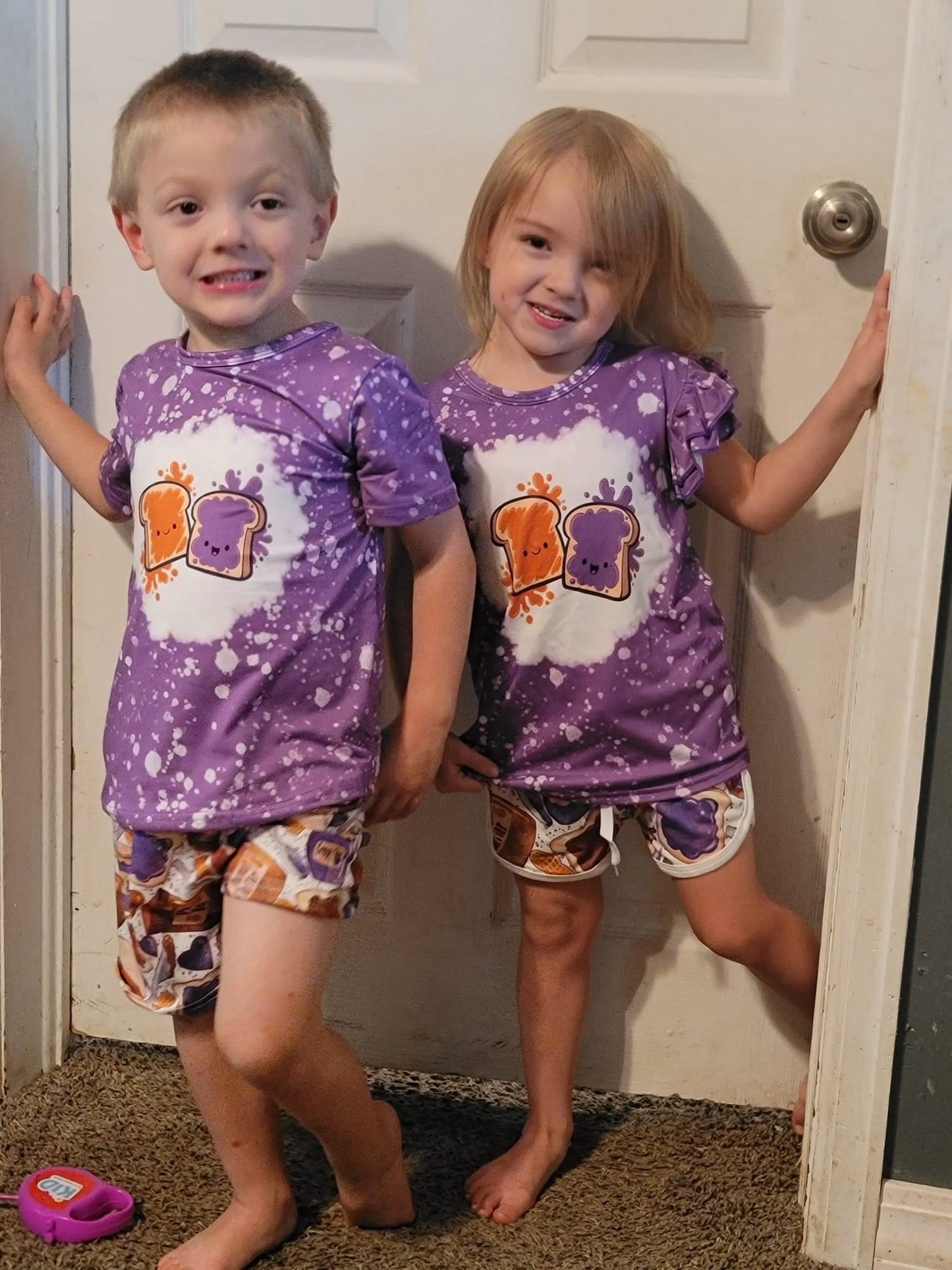 Boy’s Peanut Butter Jelly Outfit
