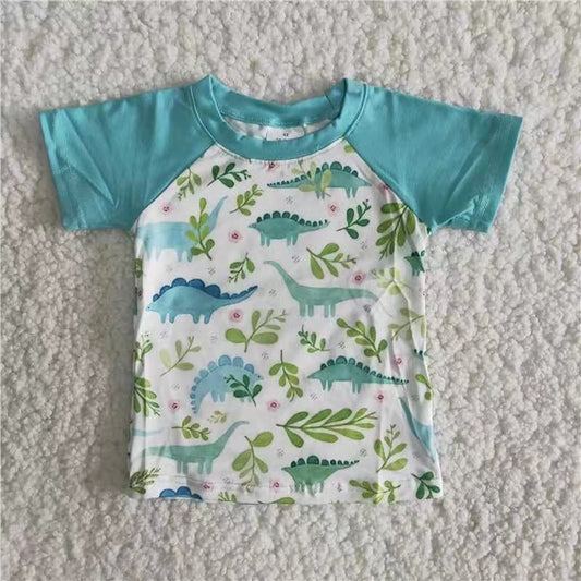 Boy’s Blue Dino Shirt