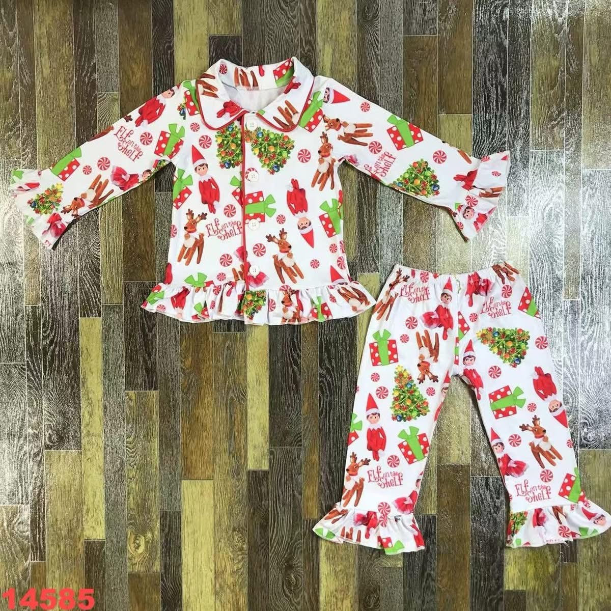 November 2025 preorder- Preorder-Elf girl pajama