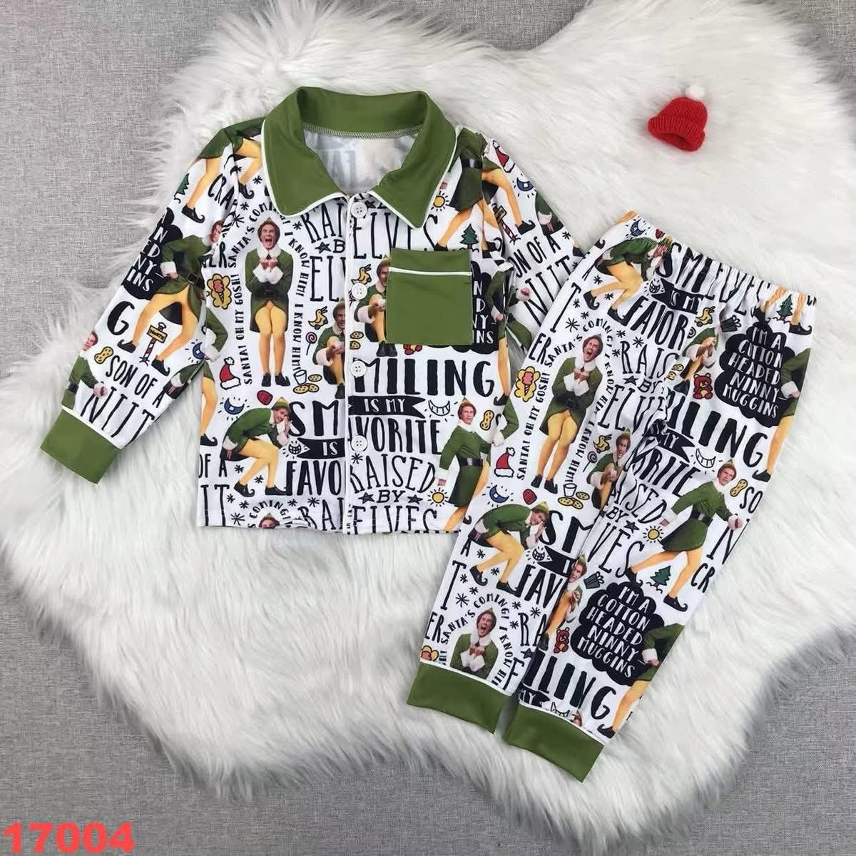 November 2025 preorder-Buddy the elf shirt pajama