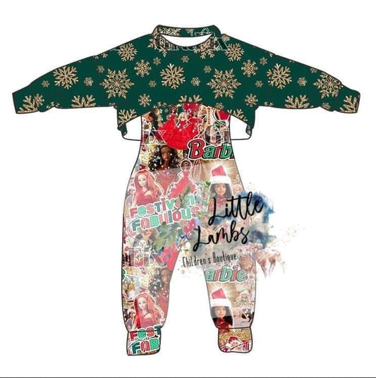 Barbie Santa romper