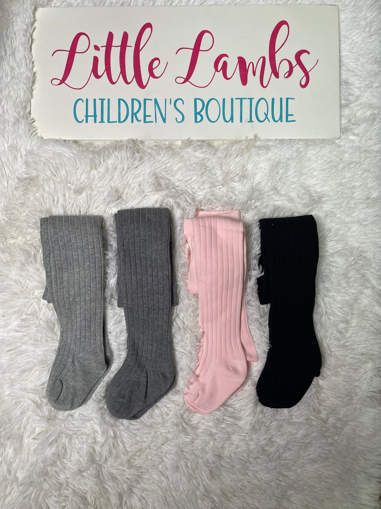 Thick Stripe Sweater Tights