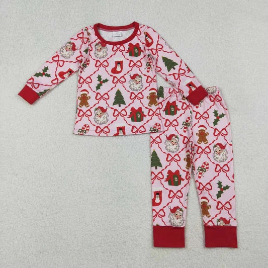 AR thanksgiving Sale 2025-black Friday-Santa pink bow pjs