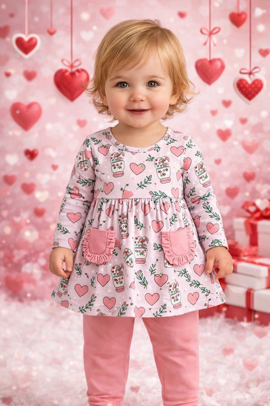 2026 valentines preorder-dress with leggings with pocket