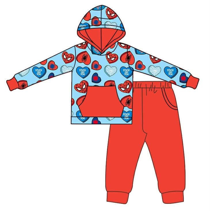 2026 valentines preorder-Spider-Man pant set