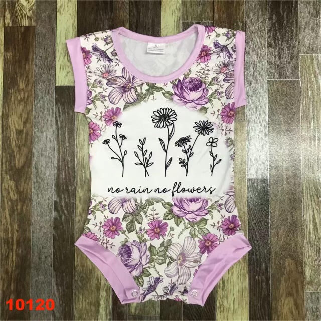 Flowers onesie