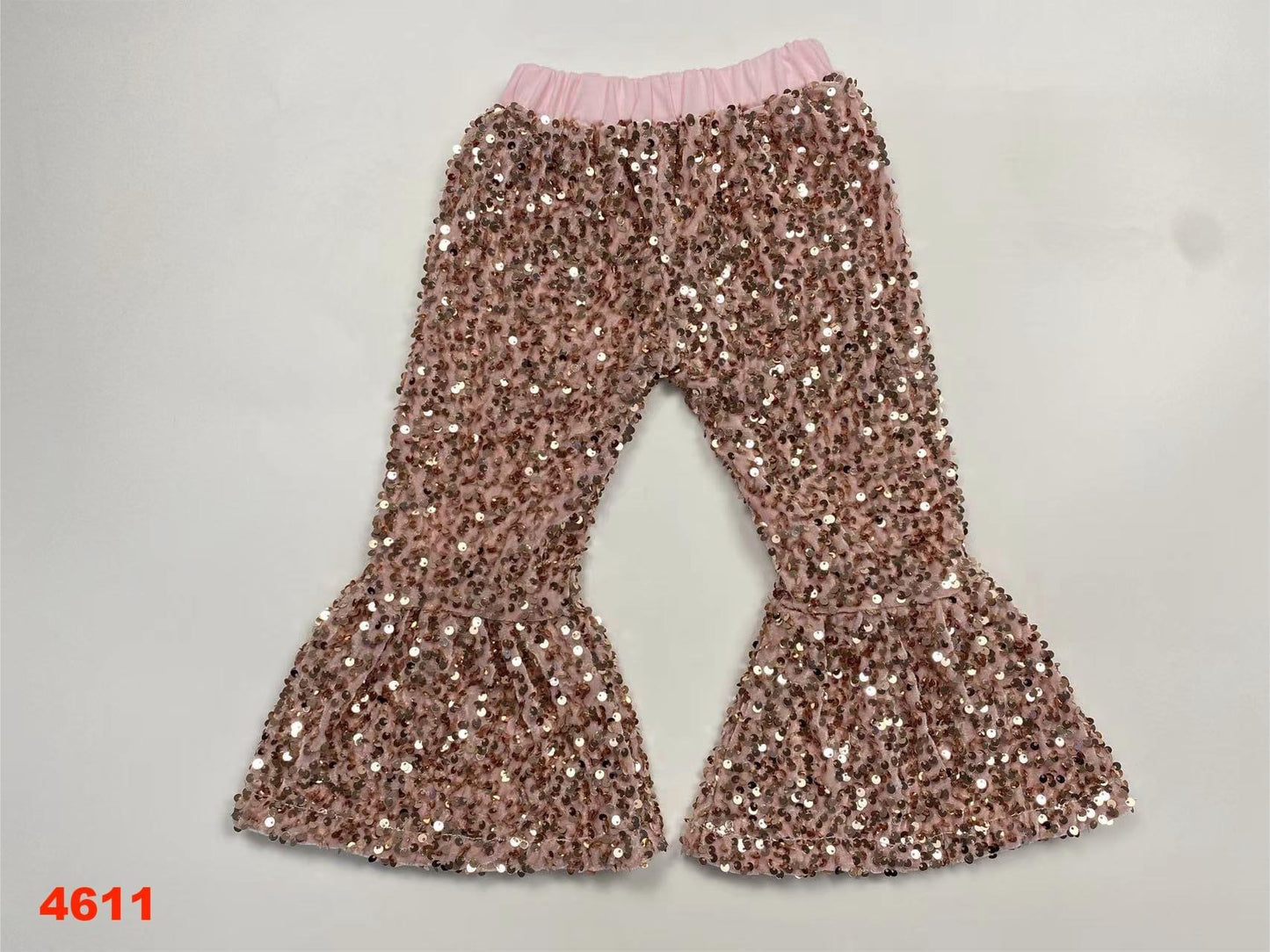 Pink sequin bells