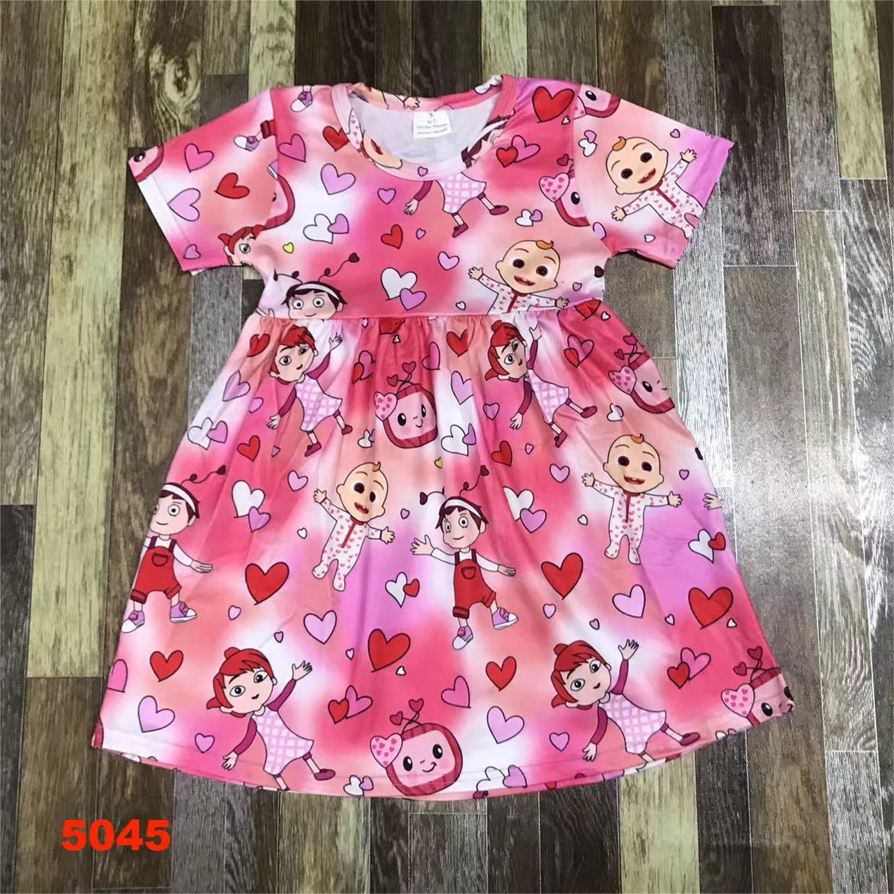 Cocomelon Hearts Dress