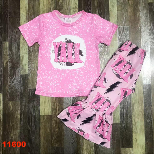 Y’all pink Bells Set