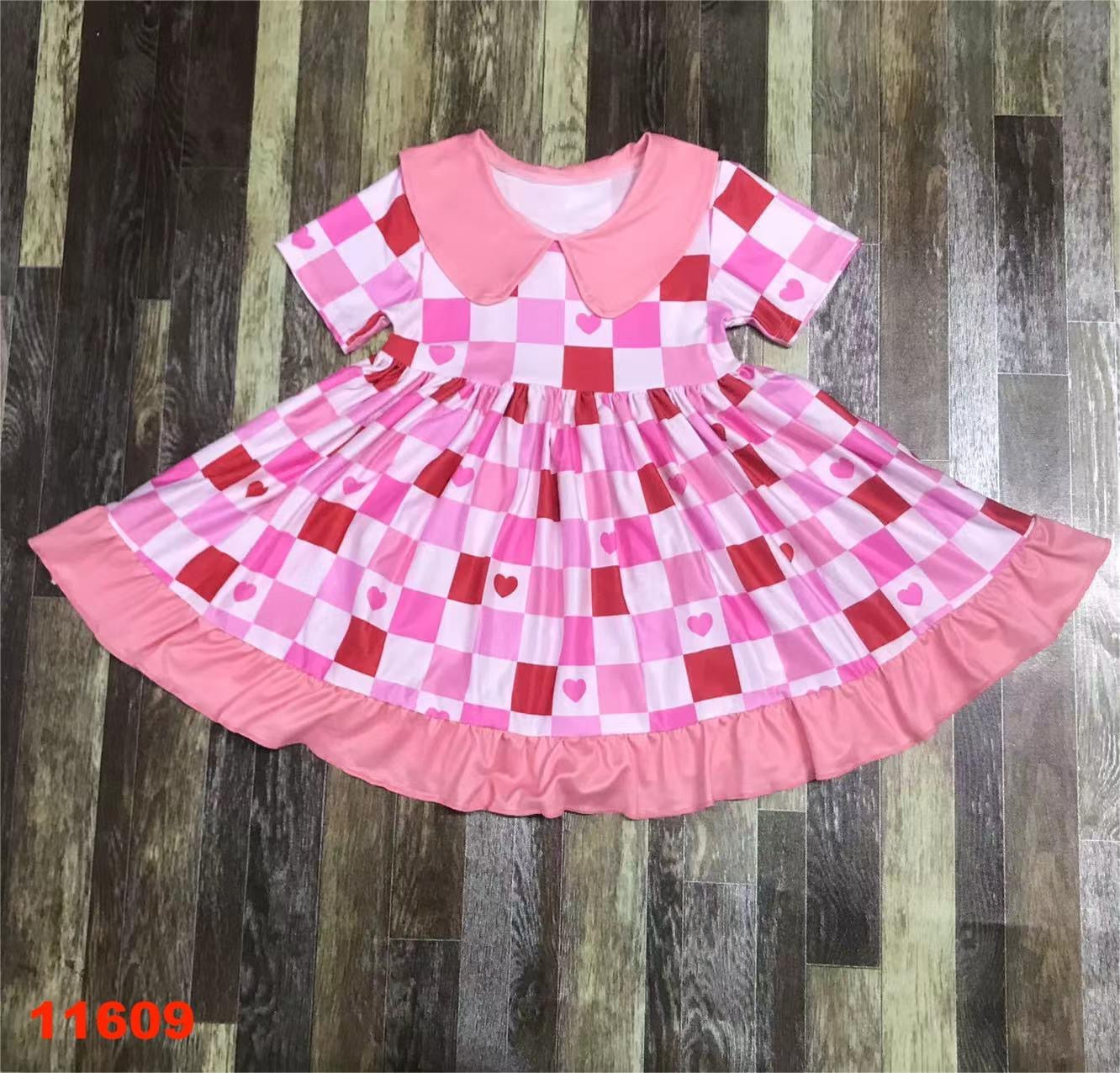 Heart checkered Dress
