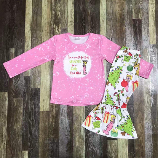 Cindy Lou bell set pink