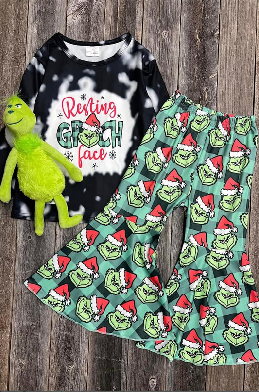 Resting mean one face bell bottom