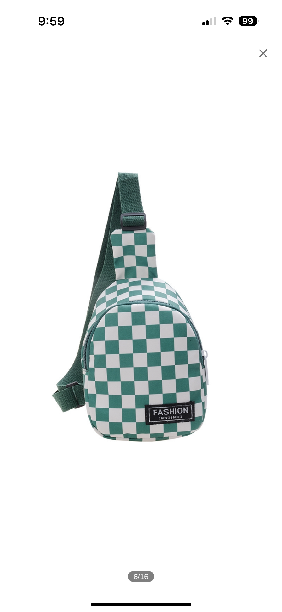 Big kids sling bag