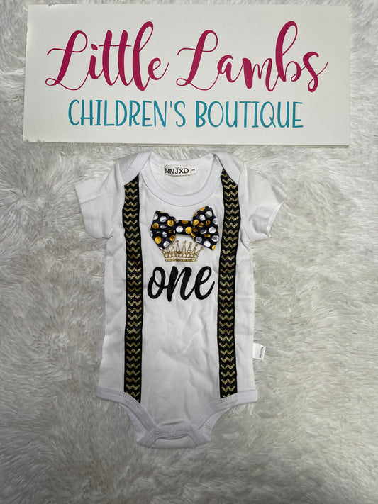 Boy’s First Birthday Onsie