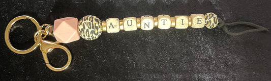 Auntie Key Chain Cheetah