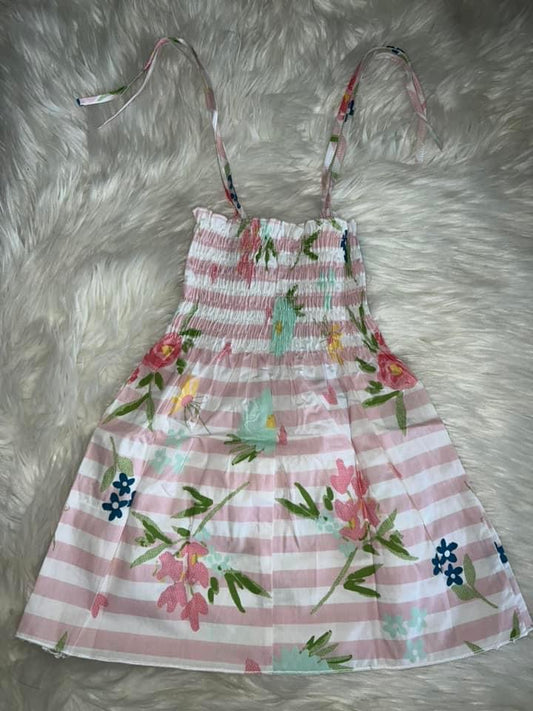 Smocked daisy dress