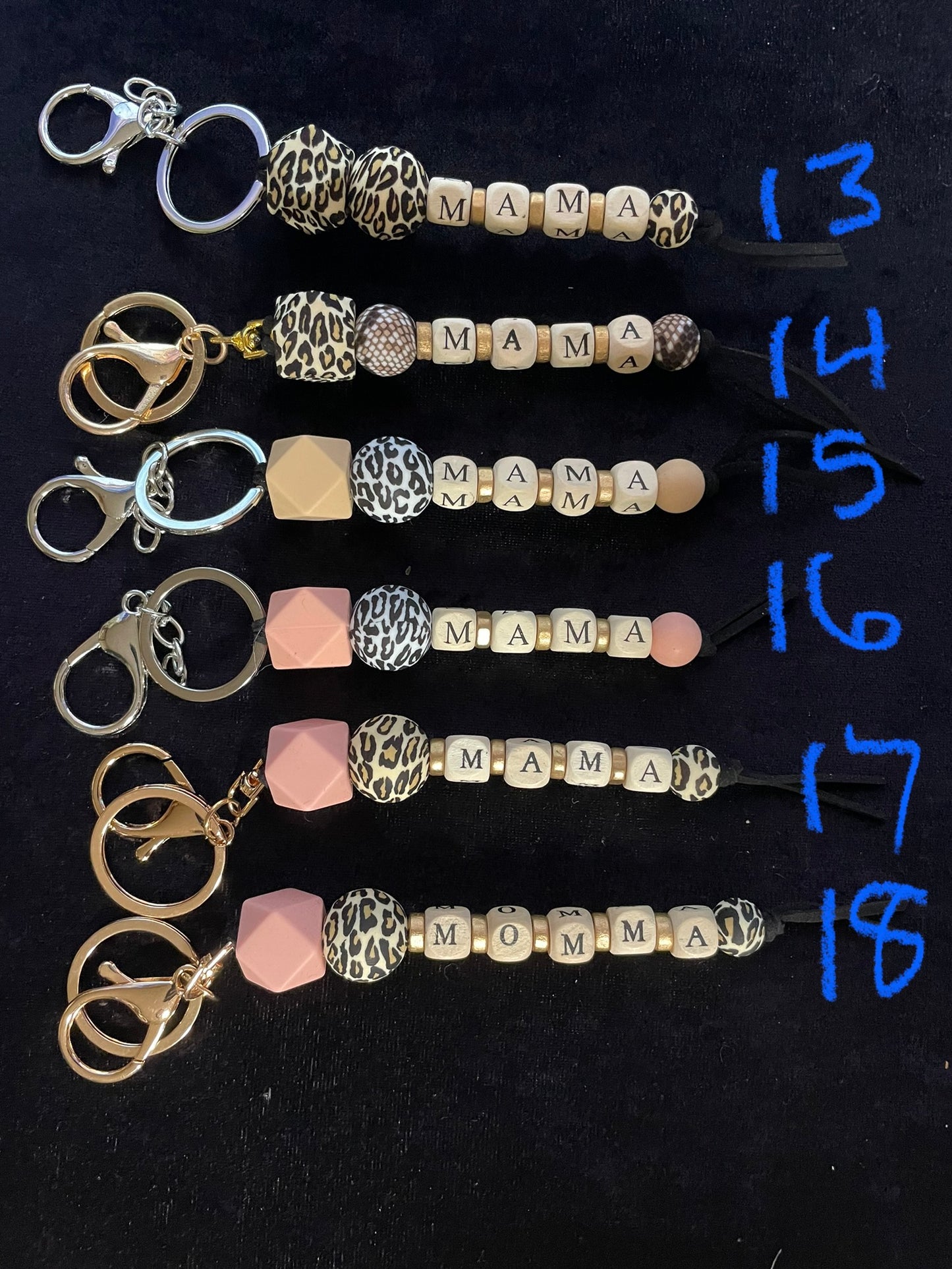 Mama Key Chain Assorted (See Pictures)