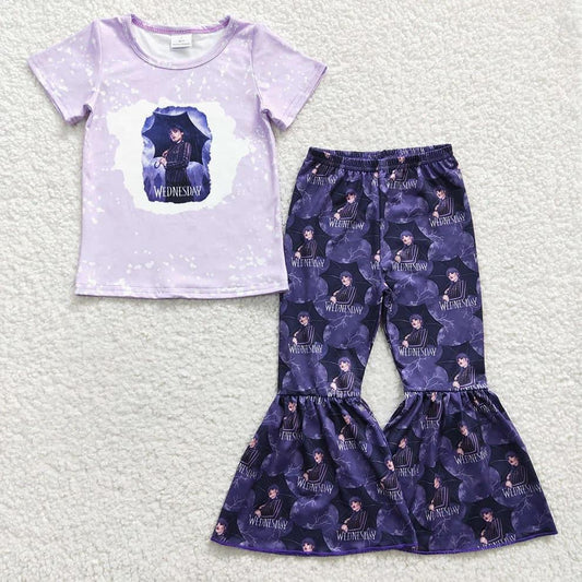 Purple Wednesday Bell Bottom Outfit