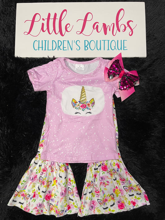 Floral Unicorn Outfit